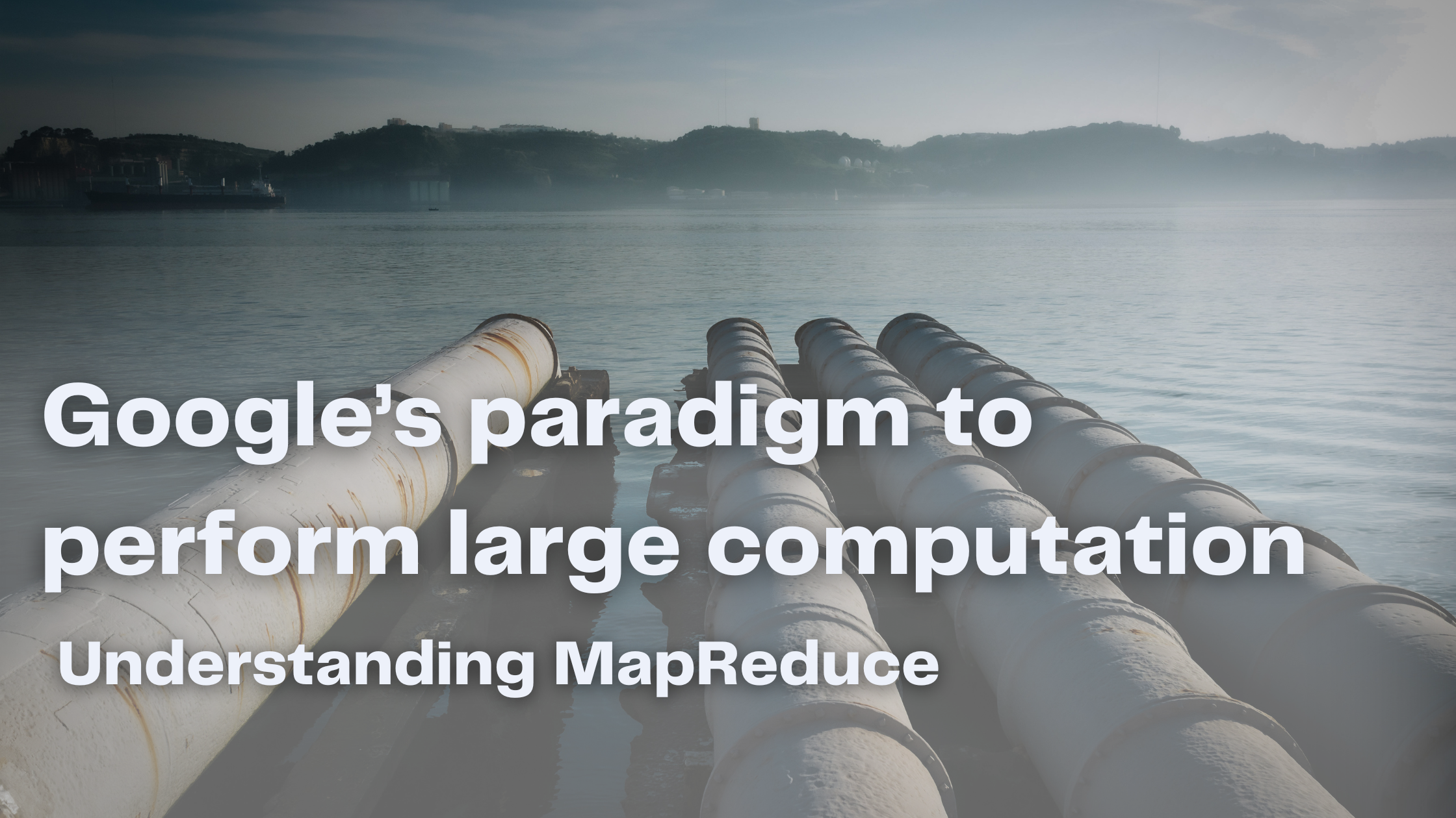 Understanding MapReduce