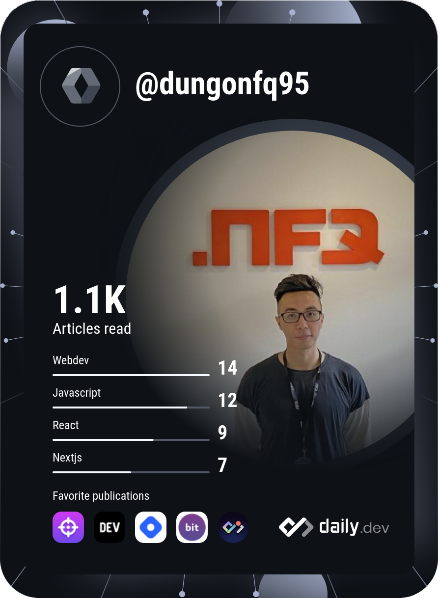 dungonfq's Dev Card