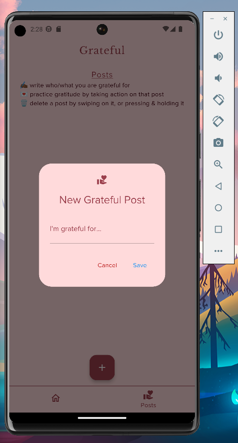 Grateful's Screens