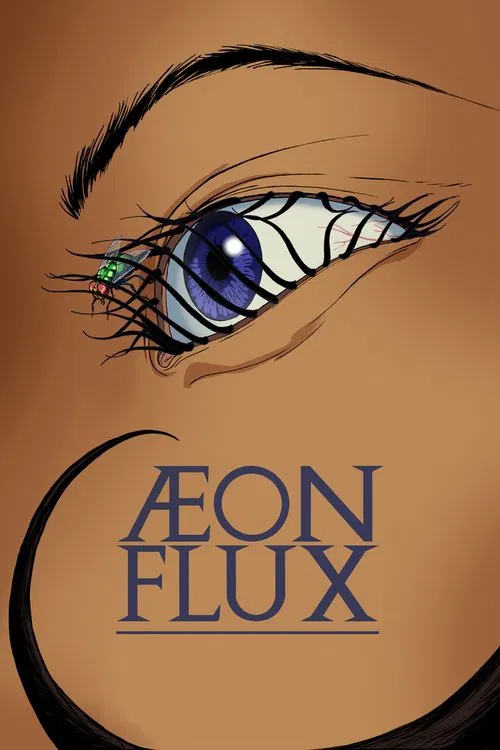 Aeon Flux poster and Serialized link
