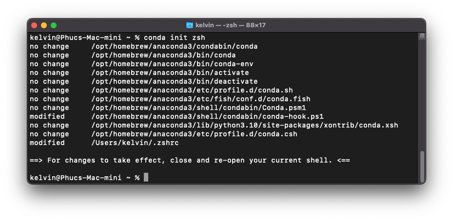 Install Anaconda on Mac computers with Apple silicon.