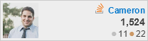 profile for Cameron at Stack Overflow, Q&A for professional and enthusiast programmers