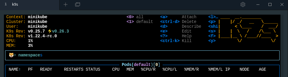 Namespace search