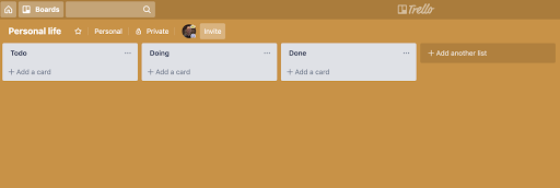 Trello beginning