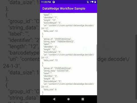 DataWedge Barcode Highlighting via Imager