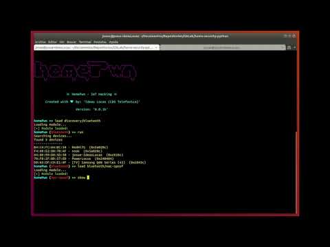 HomePwn. Bluetooth Spoofing