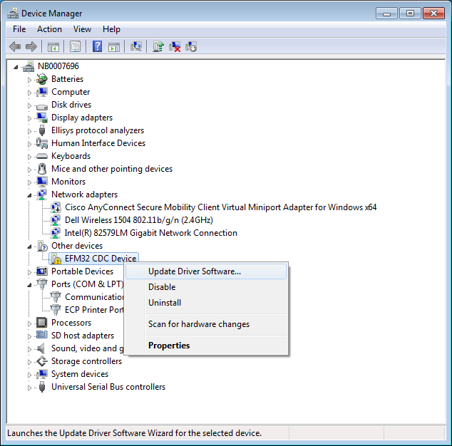 Device Manager Update