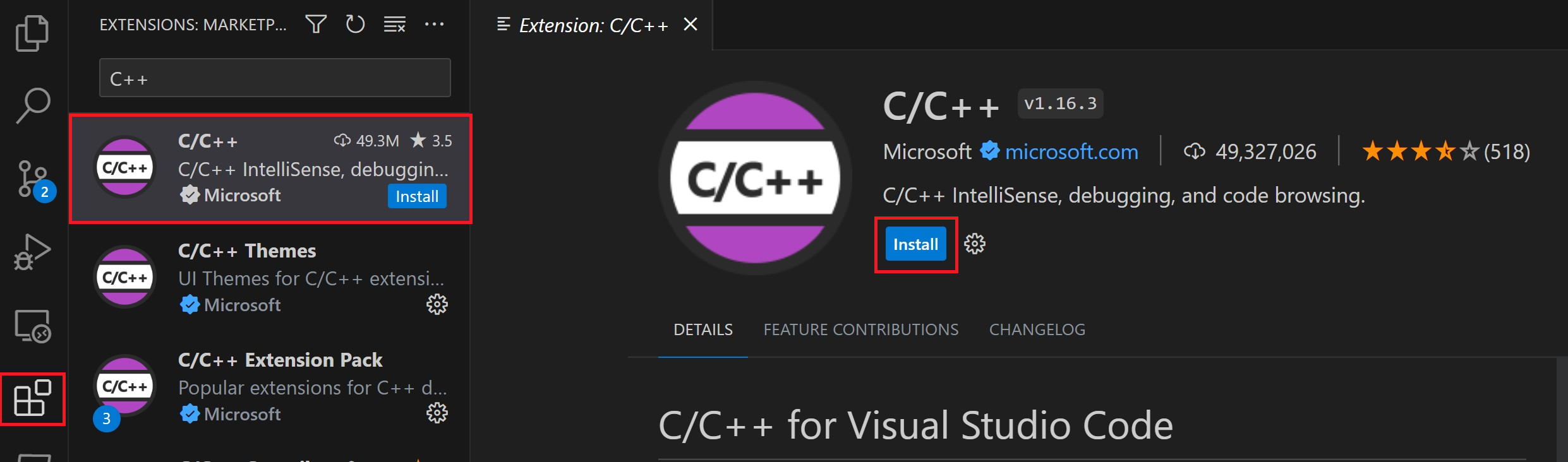 C++ VS Code