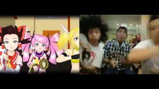  MMD  Guys vs Cartoon