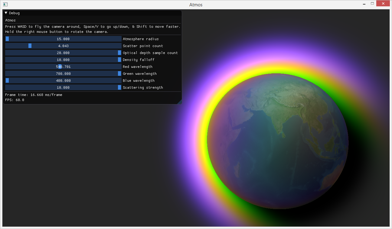 Radioactive planet