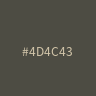 #4D4C43