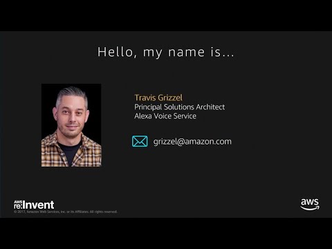 AWS re:invent 2017: Integrate Alexa voice technology into your product with the Alex (ALX202)