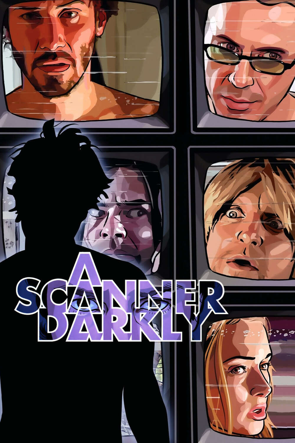 A Scanner Darkly poster and Letterboxd link