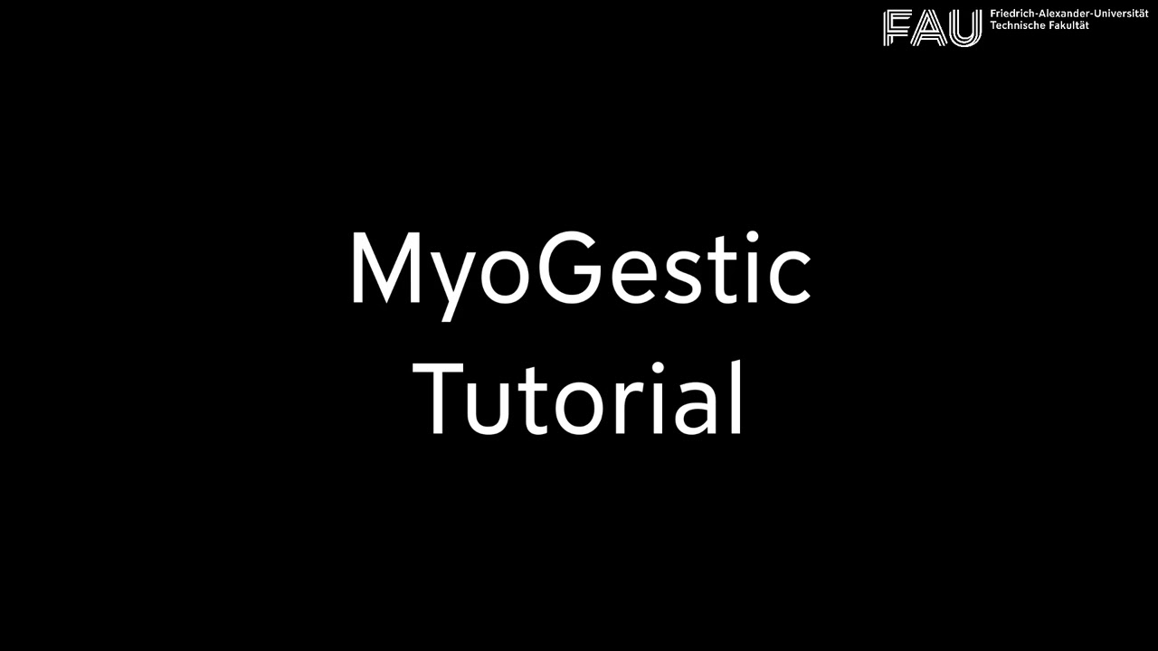 MyoGestic Tutorial