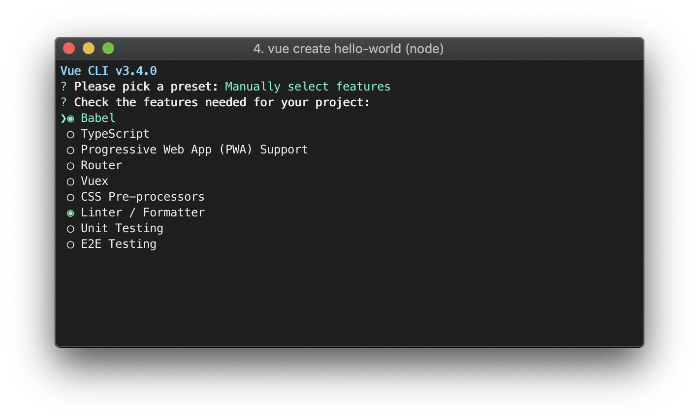 cli-select-features