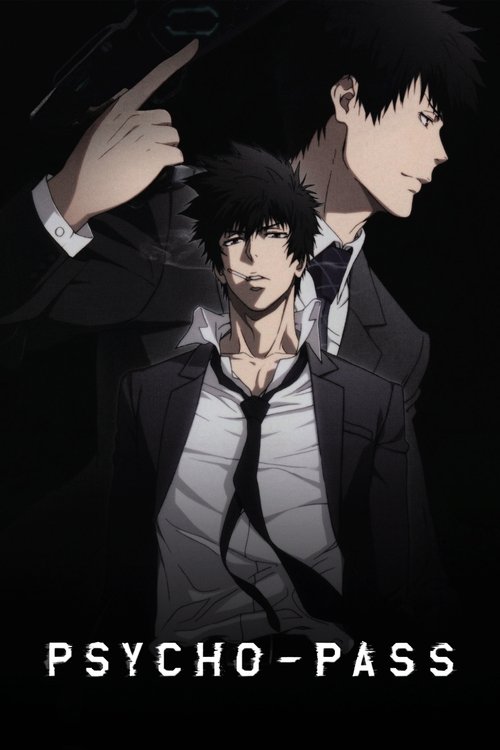 Psycho Pass poster and Serialized link