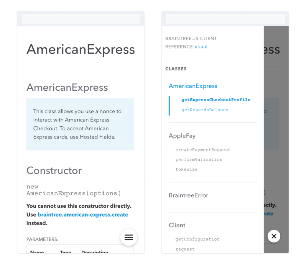 Braintree JS Doc Template Screenshot