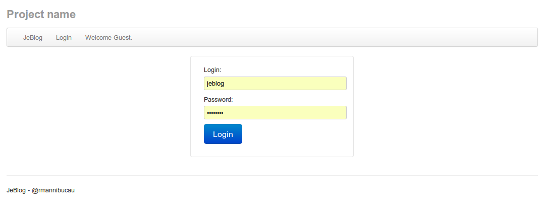 Login