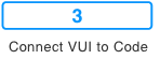 Connect VUI to Code