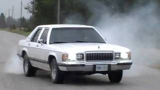 Grand Marquis Burnout