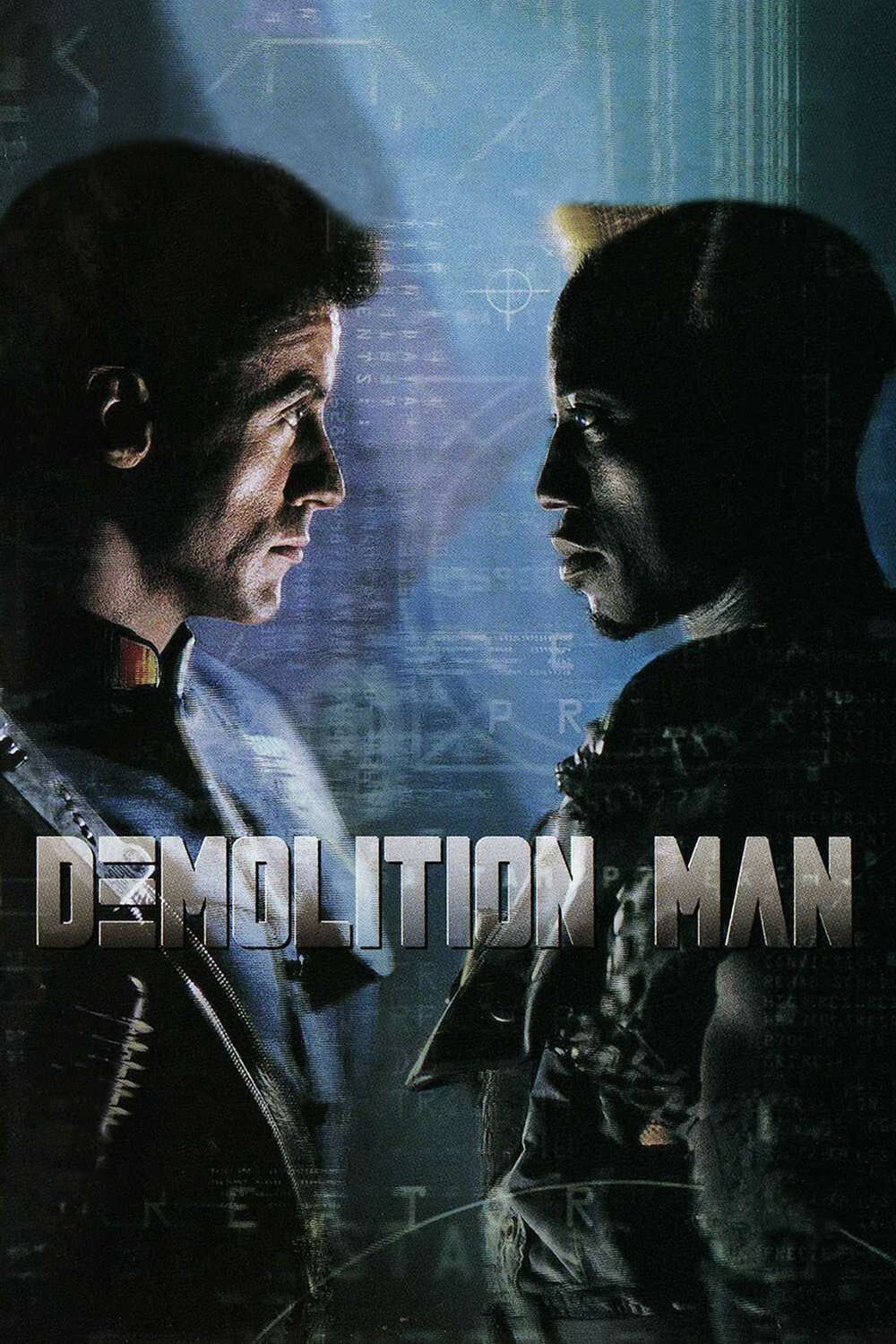 Demolition Man poster and Letterboxd link