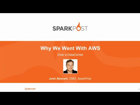 AWS re:Invent 2017: Why We Chose AWS over a Data Center (DEM47)