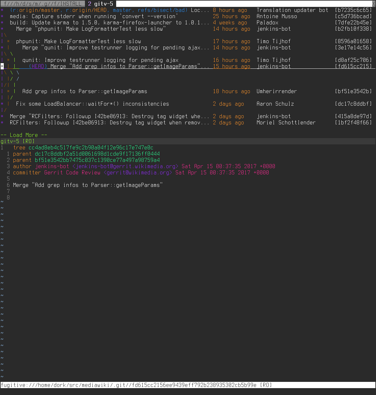 gitv interactive bisecting