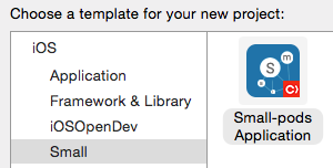 Small iOS Template