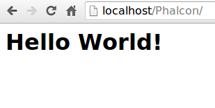 Hello Worldの表示