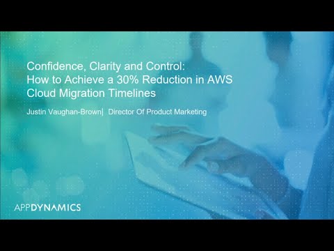 AWS re:Invent 2017: Confidence, Clarity, and Control: How to Achieve a 30% Reduction (DEM59)