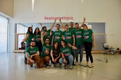 Foto del equipo de CachiruloValley en el Startup Open Space 2019