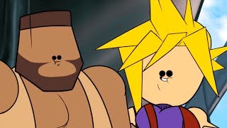 Pointy Bits  Final Fantasy 7 Parody  - Oney Cartoons
