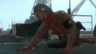 MGSV - Quiet Ocelot model swap - Rain scene