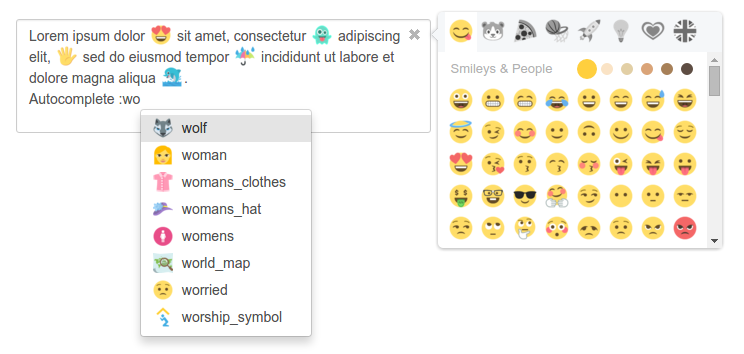 EmojioneArea version 3.0.0