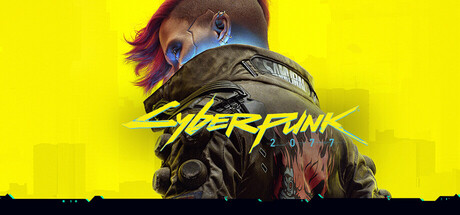 Cyberpunk 2077 poster and Steam link