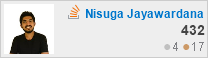 profile for Nisuga Jayawardana at Meta Stack Overflow, Q&A about the site for professional and enthusiast programmers