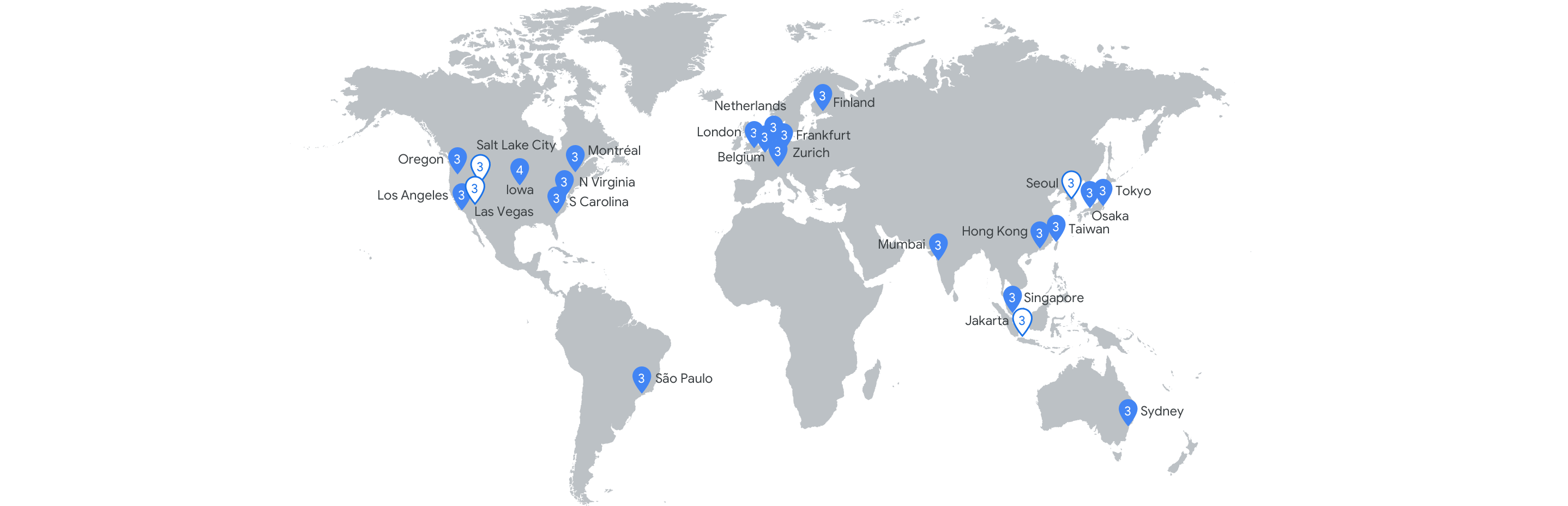 Google Cloud Locations