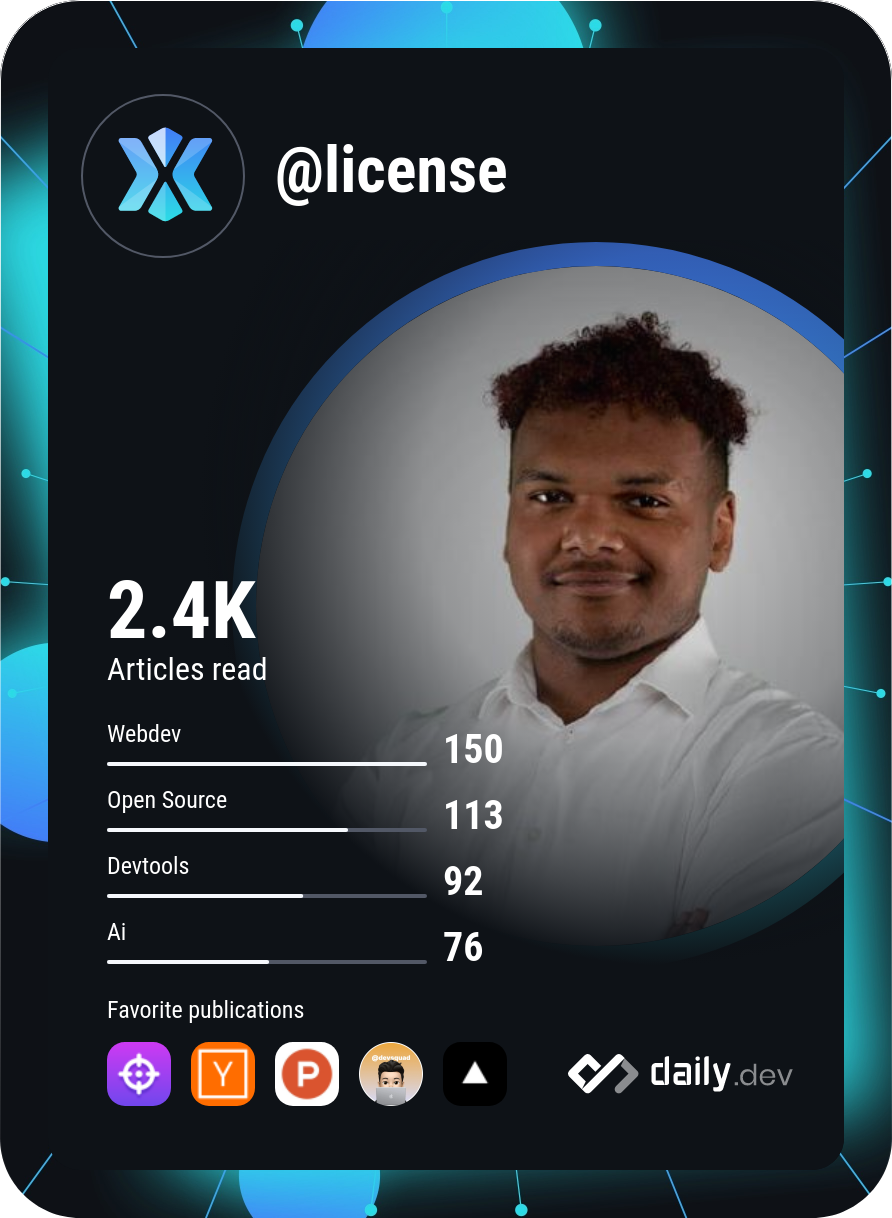 Antoine Kingue's Dev Card