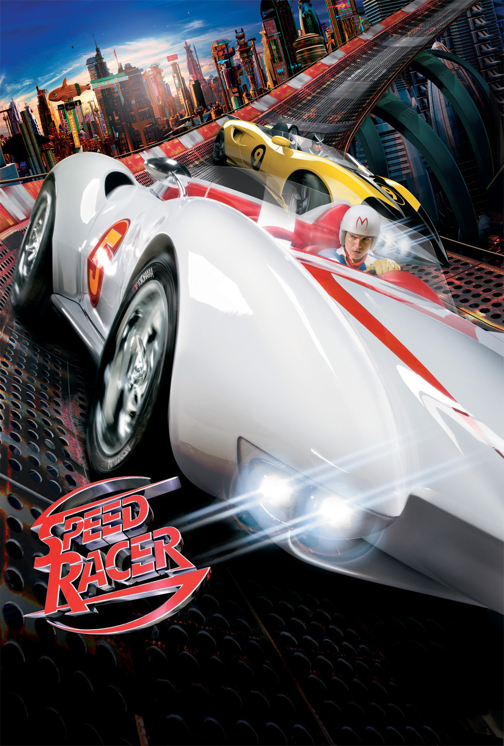 Speed Racer poster and Letterboxd link