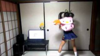 【ゆりにゃ】 ☆化物語☆八九寺のコスプレで帰り道 【踊ってみた】