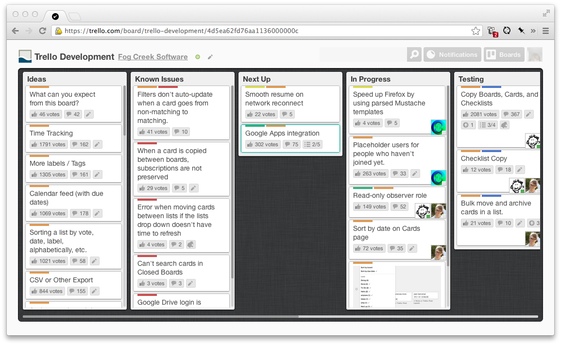 Trello After Low Contrast