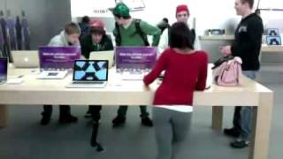 Hot Girl in Apple Store