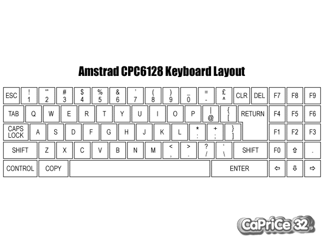 CPC keyboard