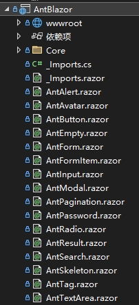 AntBlazor