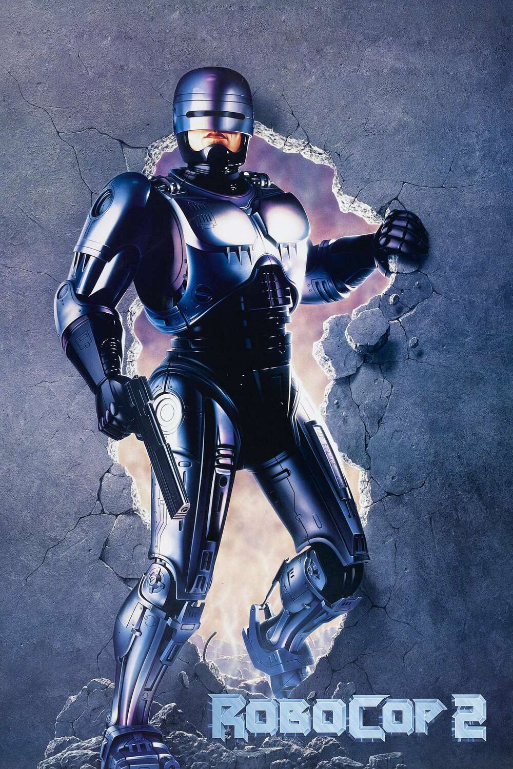 RoboCop 2 poster and Letterboxd link