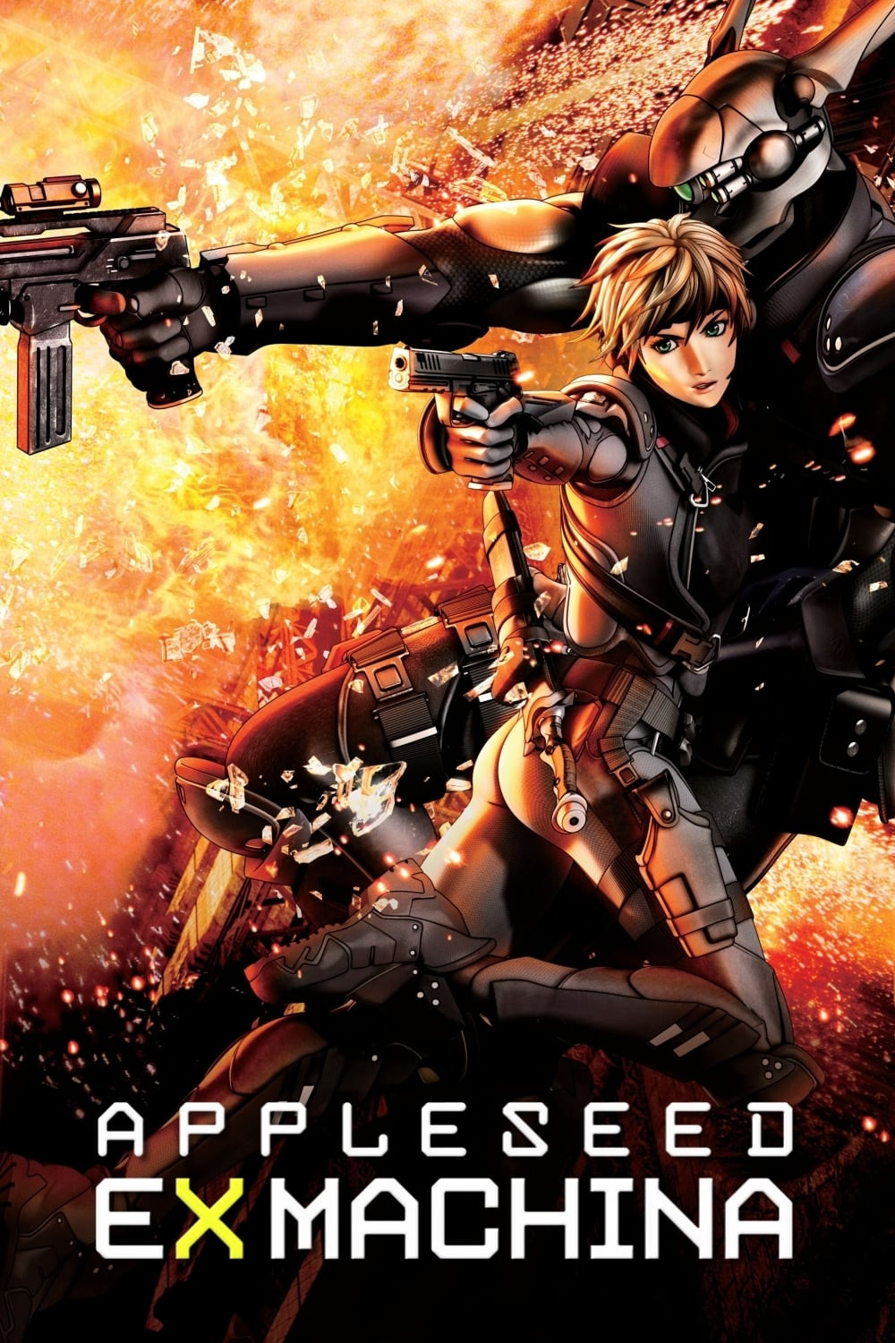 Appleseed: Ex Machina poster and Letterboxd link