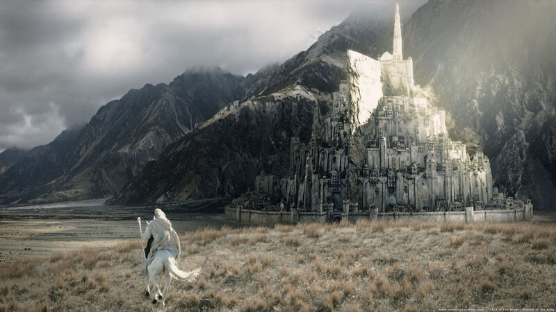 Peter Jackson's portrayal of Minas Tirith