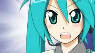 Hatsune Miku ~ Triple Baka - Full Song  English Subtitles v2 