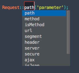 Laravel Requests Screenshot