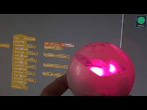 Sphero colors via Scratch